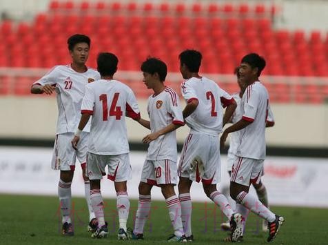 潍坊杯国青队两中门框 2-0击败缅甸首战告捷